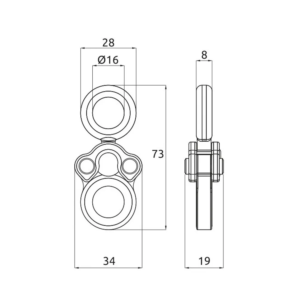 Multiplicateur d'amarrage Camp Gyro3 : élingue et rigging triple - 2