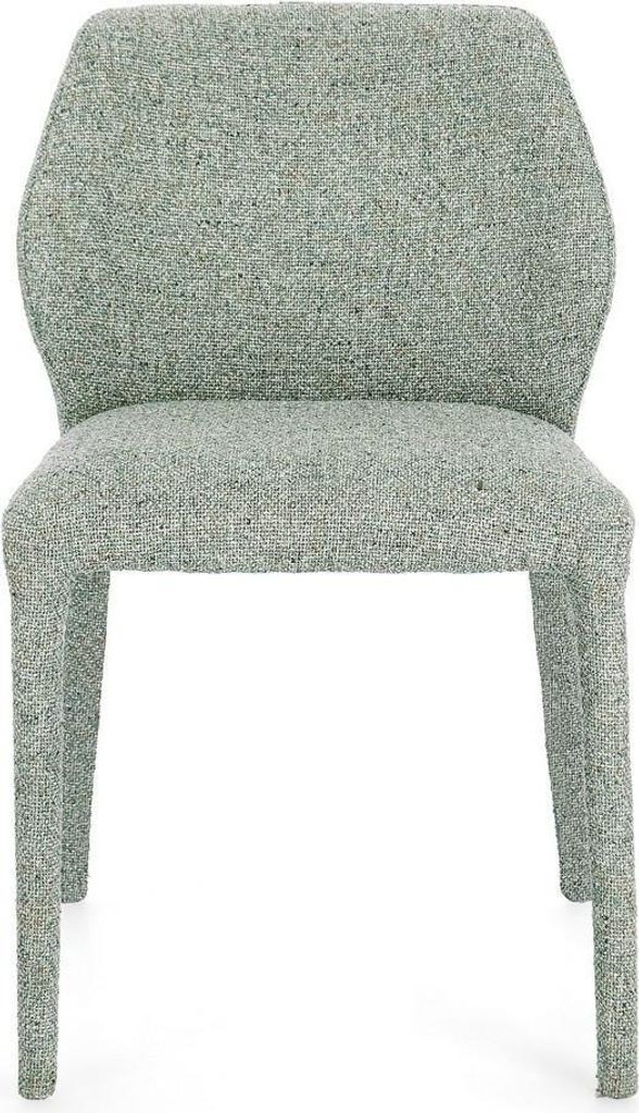 2er Set Stuhl Libby 55 x 77.5 x 50 cm Stahl Sperrholz Polyester Grün