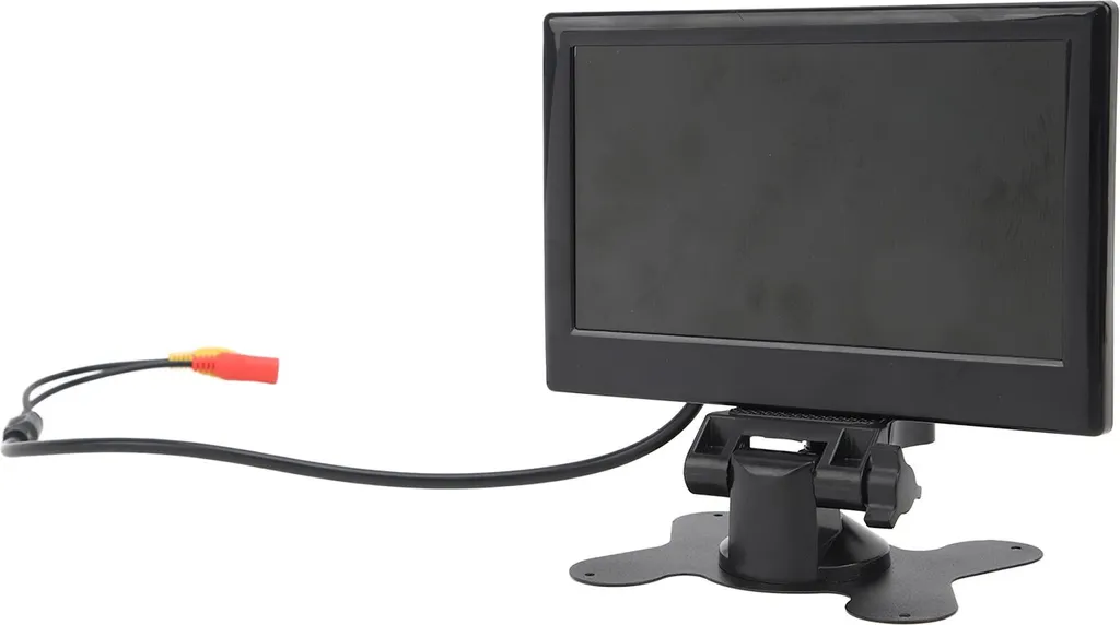 Écran de recul anti angle mort 7 pouces LCD HD entrée double 12-24V