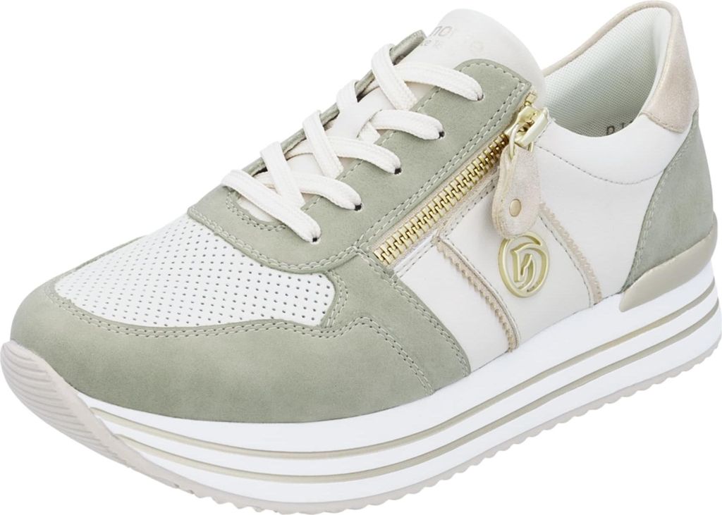 Remonte remonte fs halbschuh Sneaker beige-kombiniert in Gr. 43