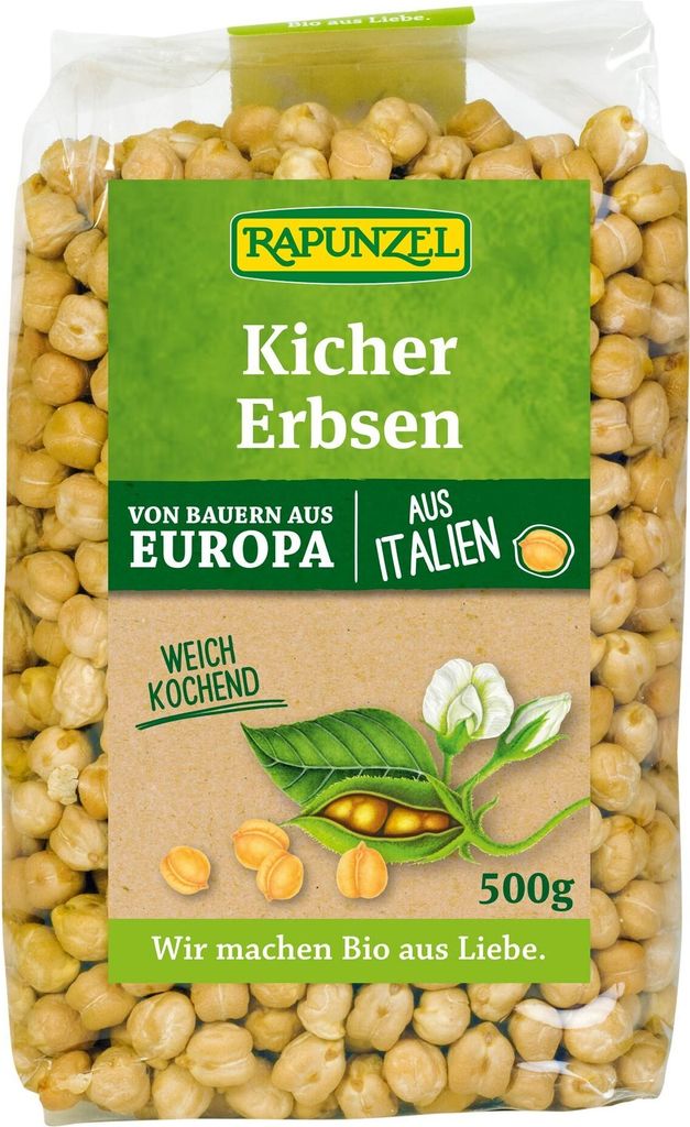 Rapunzel - Kichererbsen aus Europa - 500g