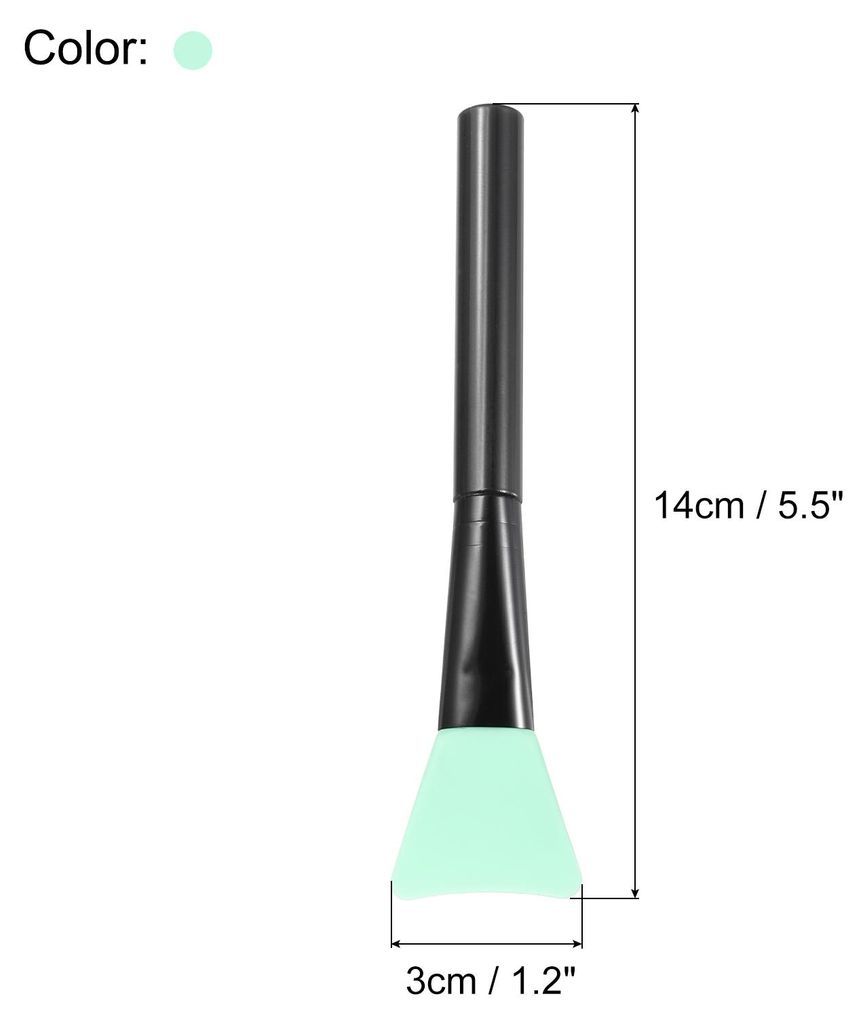 Silikon Epoxid Pinsel Blau Applikator DIY Pinsel zum Herstellen von Epoxid Tumbler, Packung mit 6