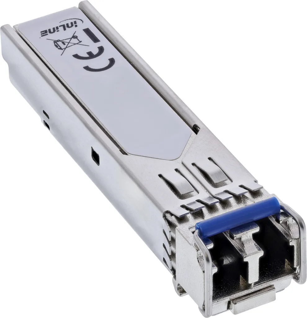 InLine® modulo SFP fibra ottica LX 1310nm SM, prese LC, 10km, 2,5Gb/s
