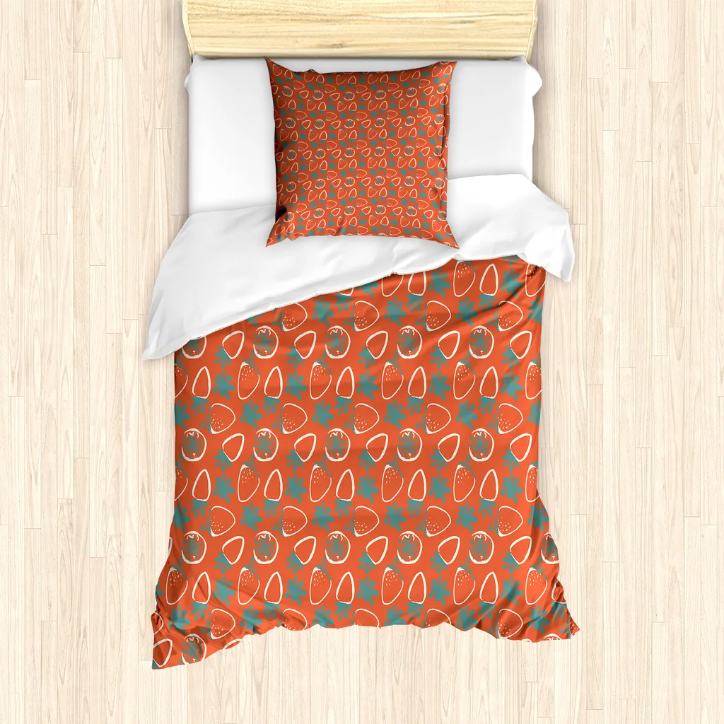 Set Letto Singolo ABAKUHAUS Antiacaro - Copripiumino 135x200 con Federa