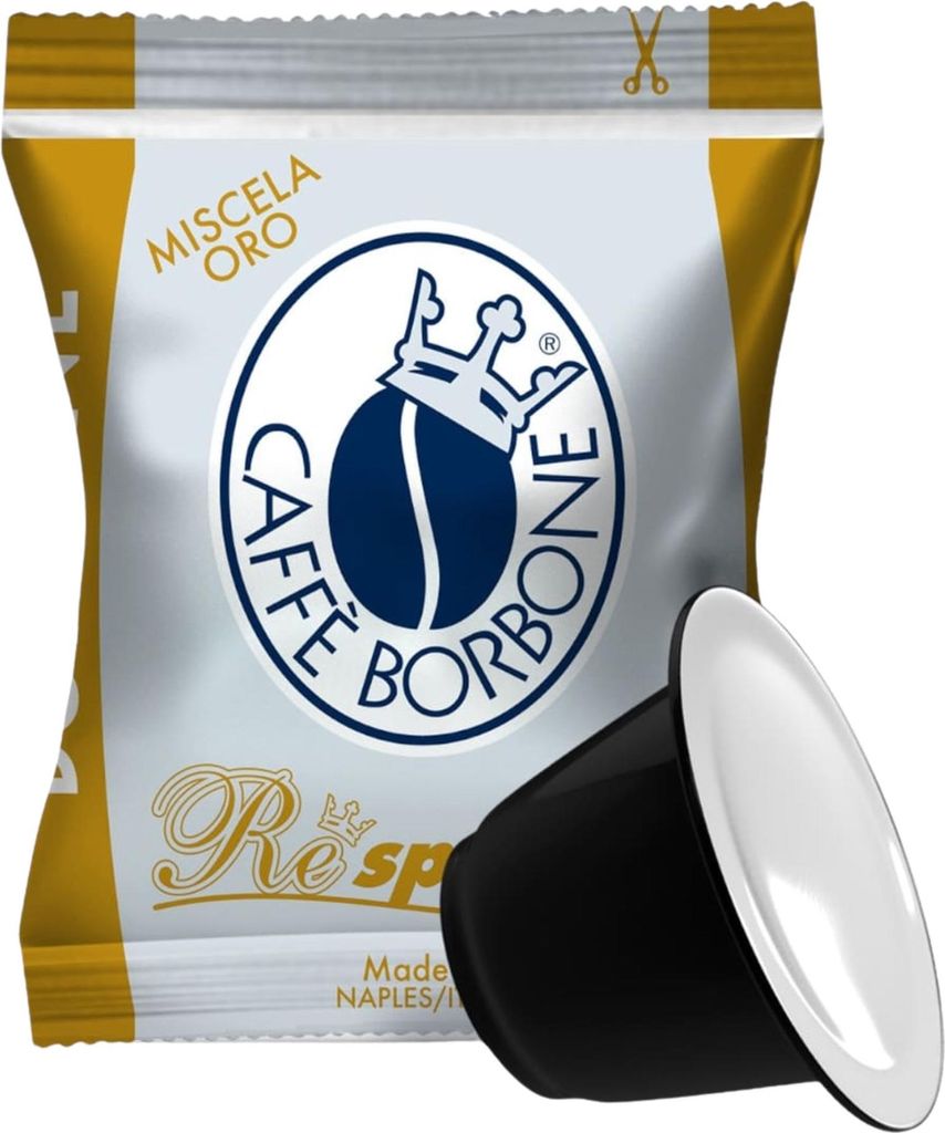 Caffè Borbone Gold blend, Kaffeekapsel, Kaffee, Nespresso, Produktbild 