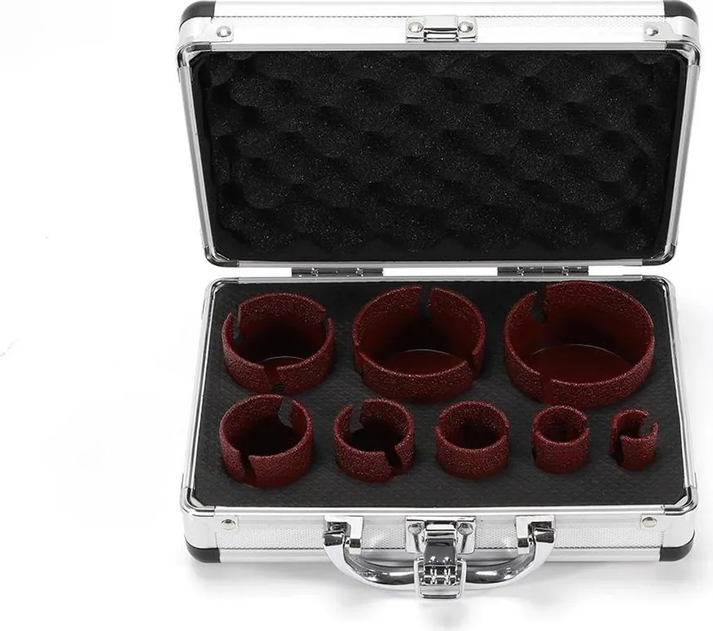 Couronnes diamantées M14 haute performance 20-68mm avec coffret rouge - 2