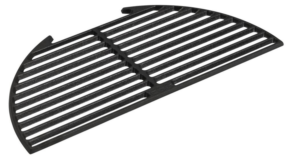 Big Green Egg Gietijzeren rooster - Large - Half moon/halve Productafbeelding 