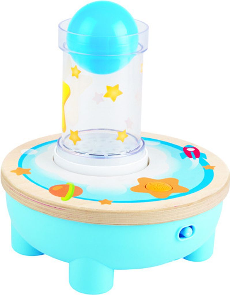 Hape Lernspielzeug Rocket Ball Air Stacker buntes Produktbild 