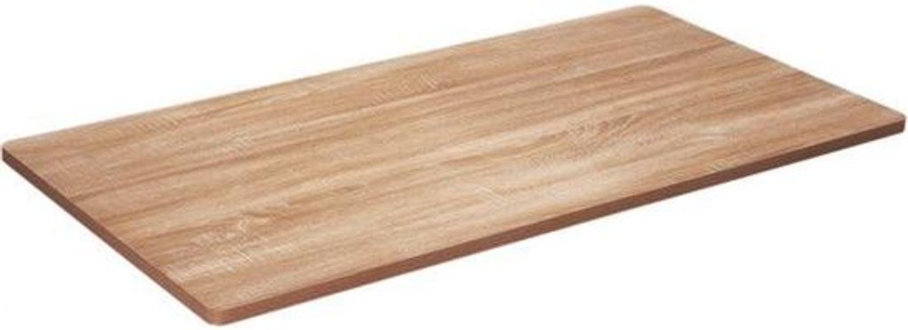 Schwarz Lackiertes Holz Tafelblatt 25 mm dick - 1800x800 mm - P2 Qualität