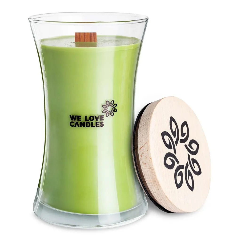 Grande bougie parfumée au thé vert et jasmin 700g ambiance zen