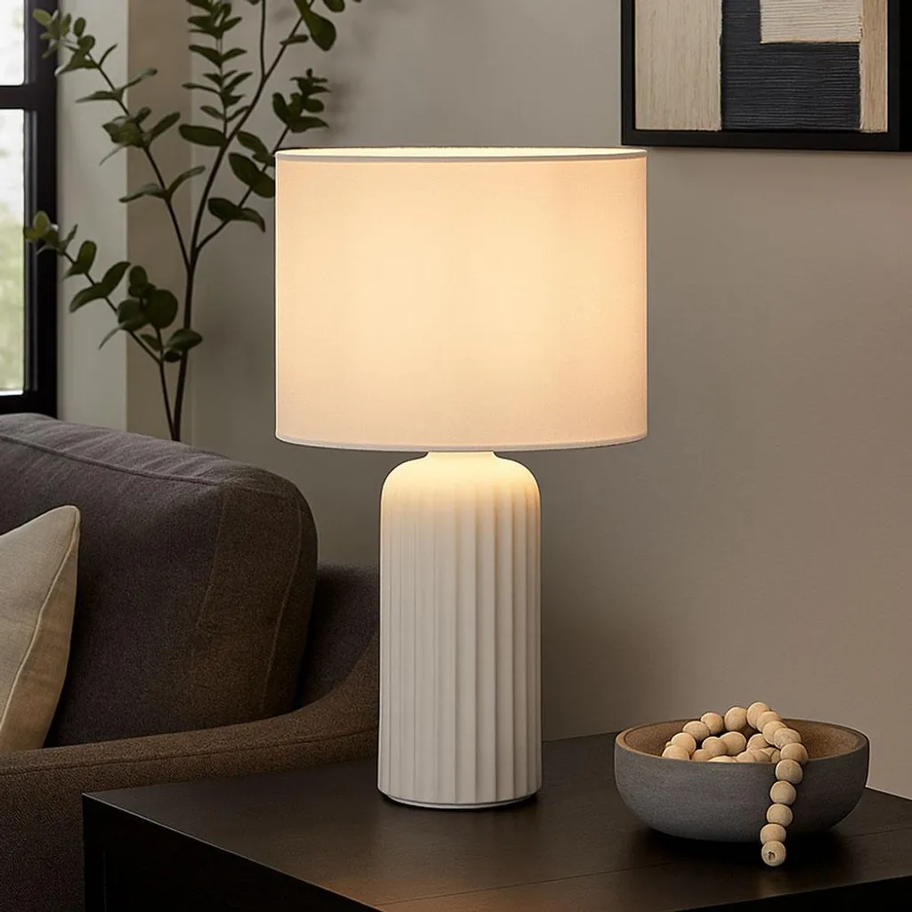 Lampada da tavolo calligrafica, luce notturna in stile cinese, lampada