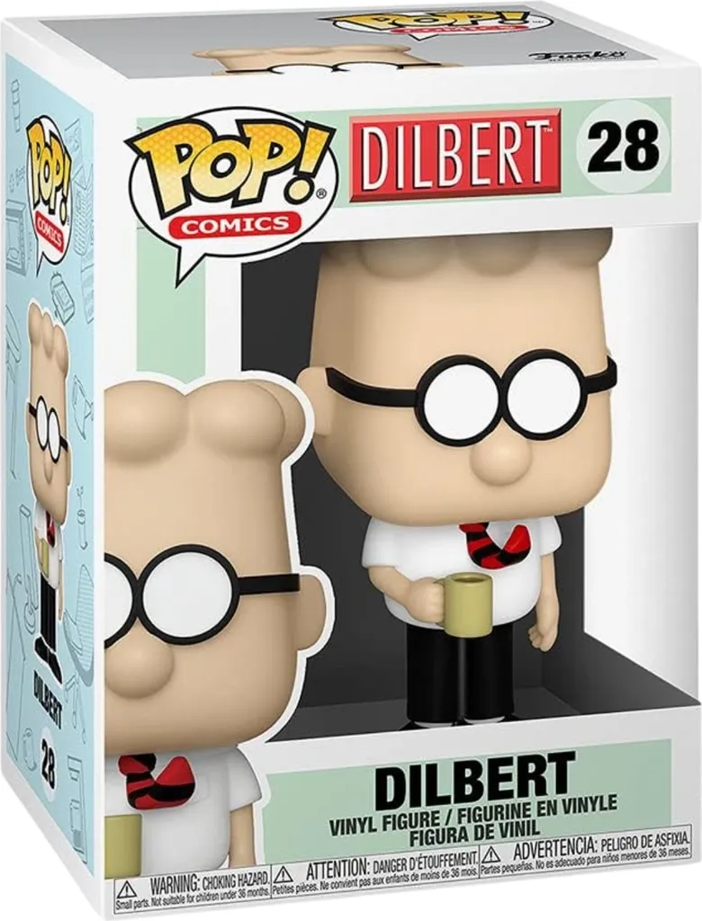 Funko Pop Comics Dilbert 28 Figurine de Collection Vinyle Originale - 2