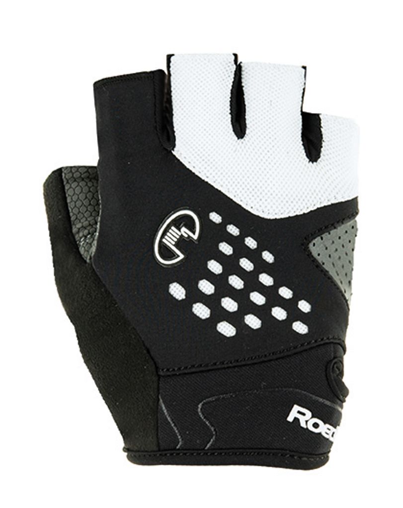Roeckl Sports Inovo Fahrradhandschuhe , Farbe:schwarz/weiß, Größe:7.5