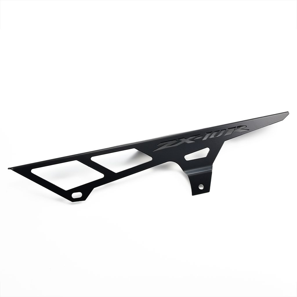 Kettenschutz kompatibel mit Kawasaki ZX-10R BJ 2006-07 Logo schwarz