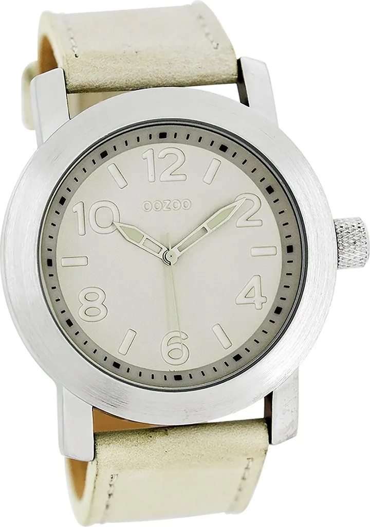 Oozoo Timepieces Orologio Da Donna Con Cinturino In Pelle Vintage, Cassa Rotonda 36mm, Quadrante Analogico, Regalo Con Confezione