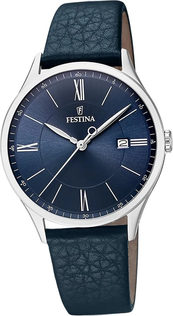 Regalo Uomo Ideale Festina F20689/3 | Orologio Quadrante Blu Pelle