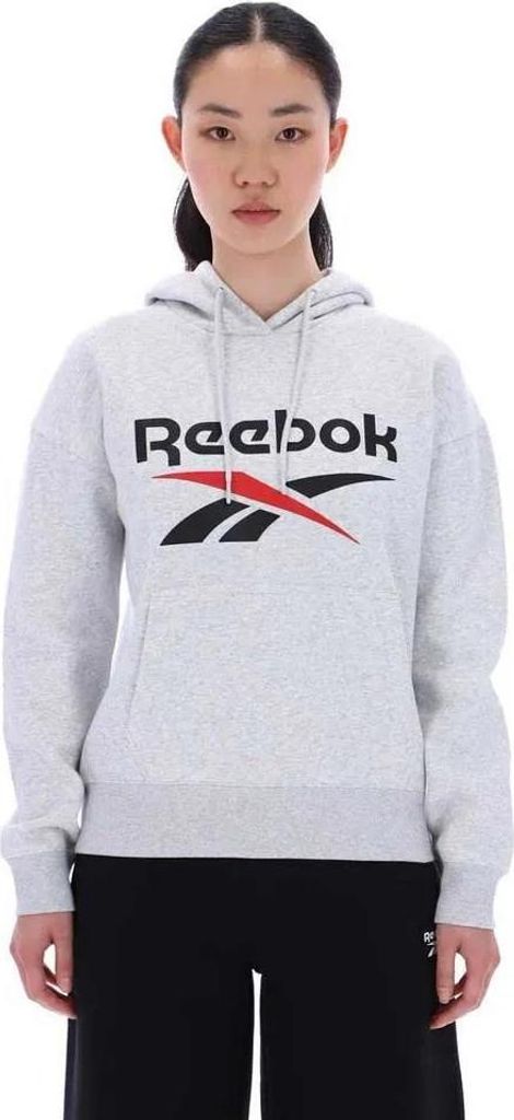 Reebok Classics Marlowe 2 Col Logo Oversized Kapuzenpullover Grau S Damen Grau S