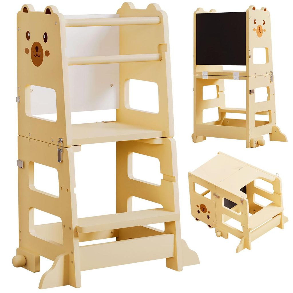 Lernturm für Kinder, klappbarer Kindertisch, Produktbild 