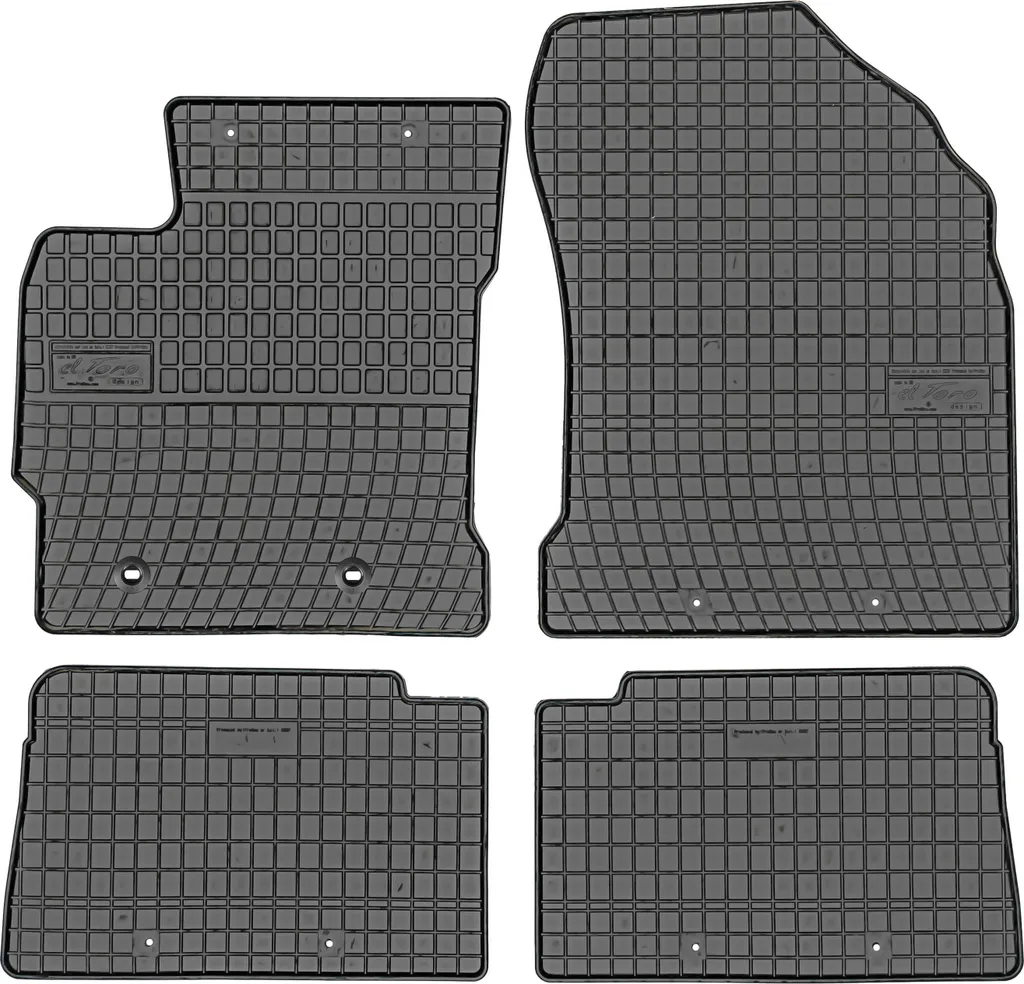 Tappetini FROGUM ET0807 - Toyota Auris II 2012- Vano piedi TL Driver - INSTALLATO