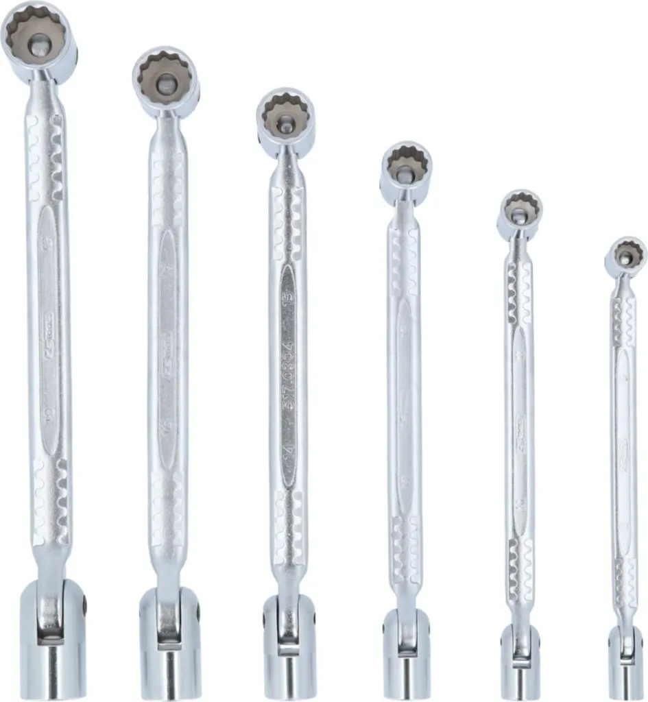 Coffret KS TOOLS 517.0310 de clés à double articulation ultra-robustes