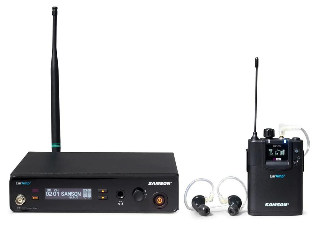 Samson EarAmp EWM100 Dual - L Band Dual Wireless In Ear Monitoring System