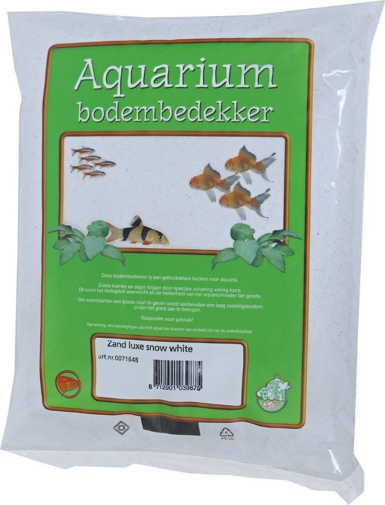 Sack à 4 kg Sand Luxus Snow White Gebr. de Boon