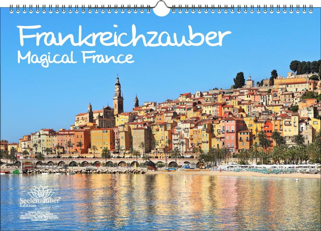 Frankreichzauber DIN A3 Immerwährender Kalender Frankreich - Seelenzauber