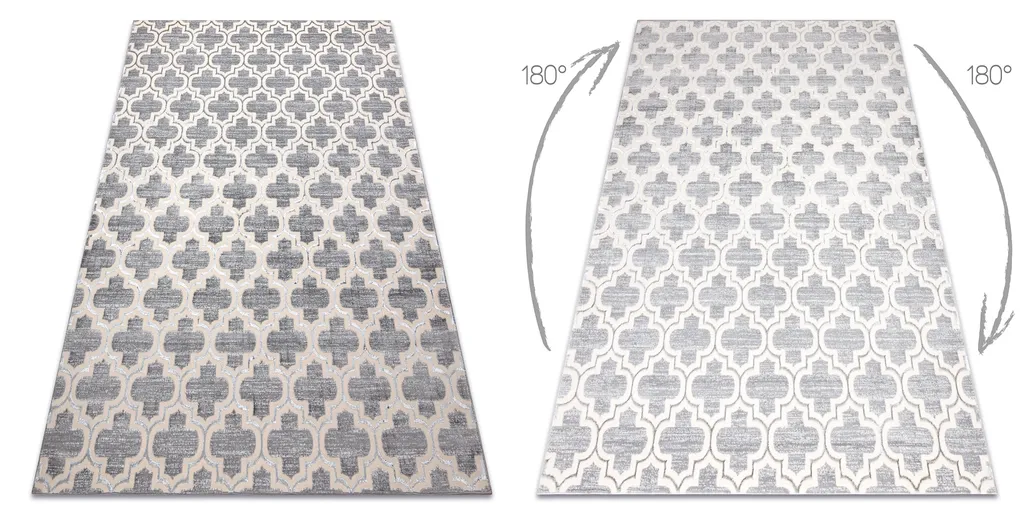Moquette de salon CORE W6764 gris crème, confort textile 200x290