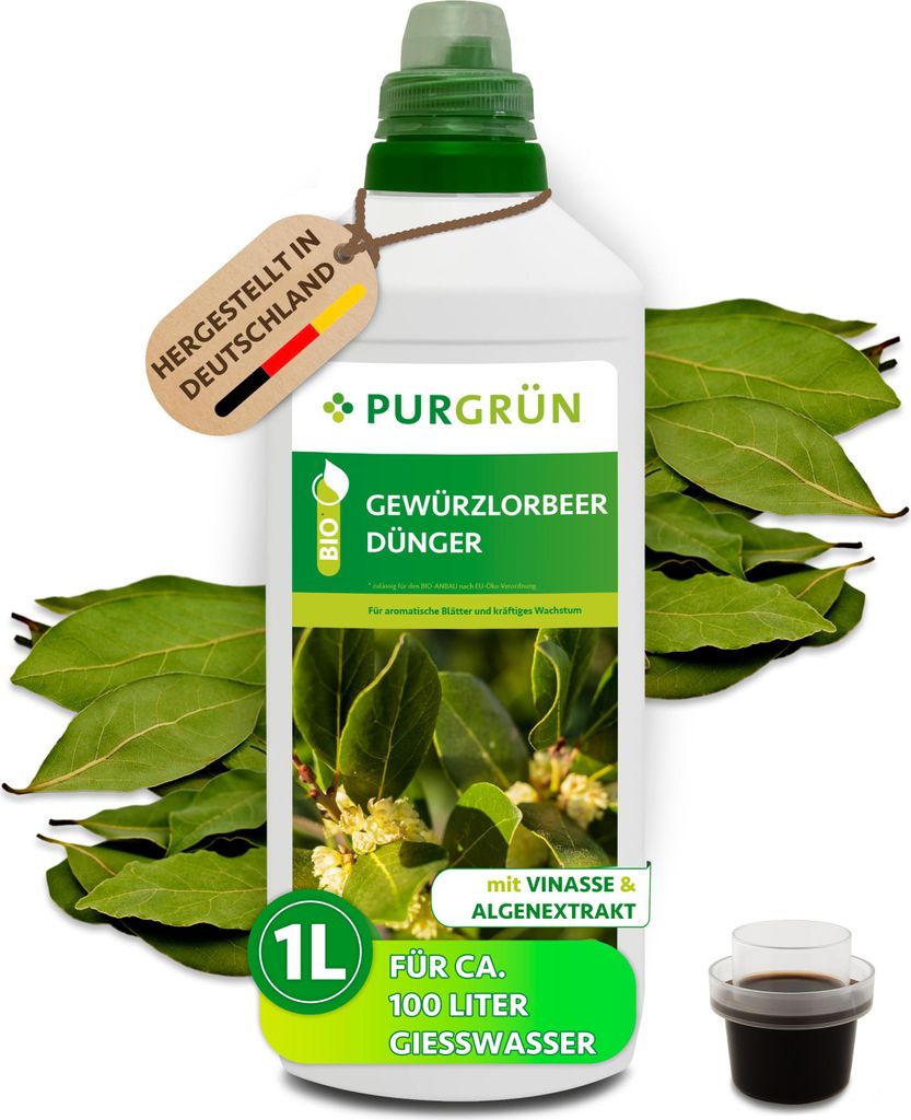 Purgrün -Gewürzlorbeer-Dünger 1 Liter, Produktbild 