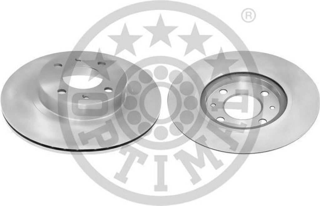 2x OPTIMAL Bremsscheibe BS-8296C vorne für HYUNDAI i10 (PA) für KIA Picanto (SA)