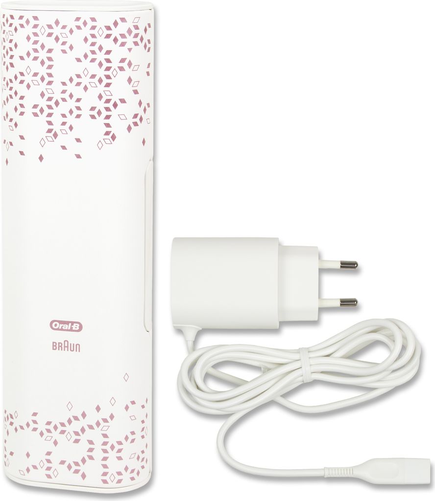 ORAL-B TC7000 Orchid Rose Gold. inkl Braun 5210 Eurostecker (weiß) 12 Volt/400mA