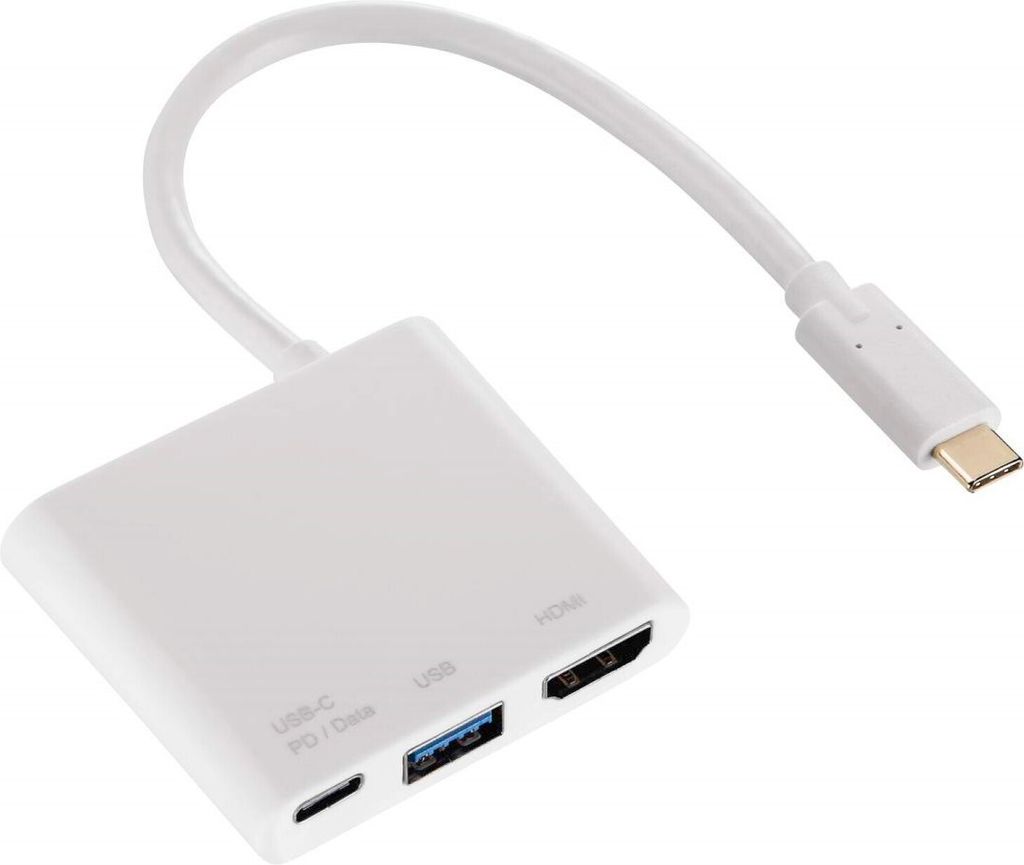3in1-USB-C-Multiport-Adapter für USB-A, HDMI™ und USB-C Produktbild 