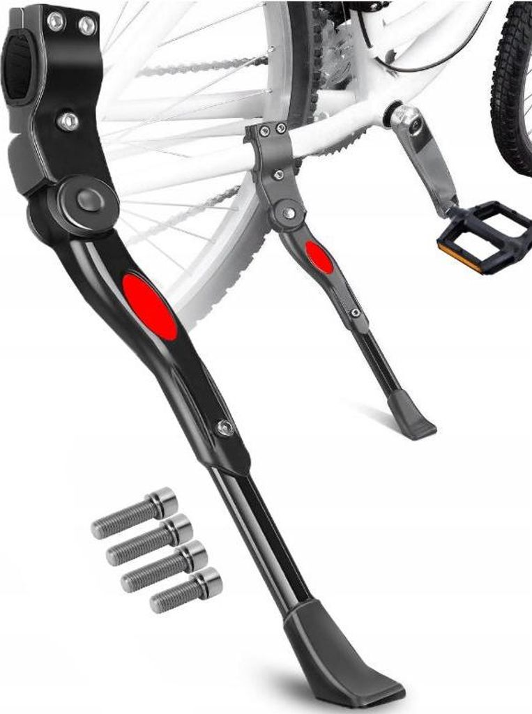 Nastaviteľný bočný stojan pre bicykle, robustný Obrázok produktu 