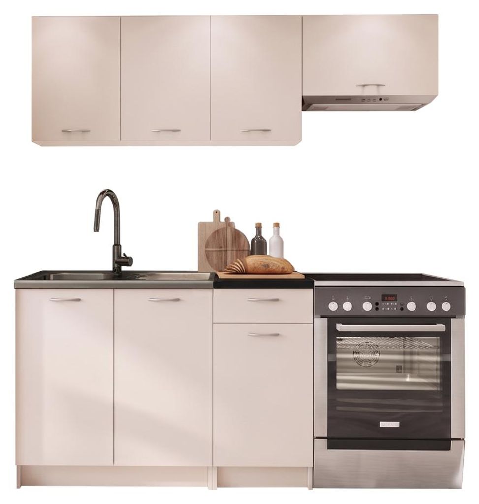 MIRJAN24 Küche Mela 180, Küchenzeile, 5 Schrank-Module frei Produktbild 