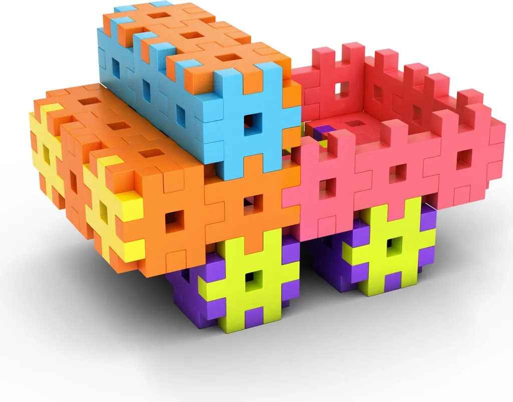 Meli Maxi EDU 800 pièces - Blocs de construction souples et colorés