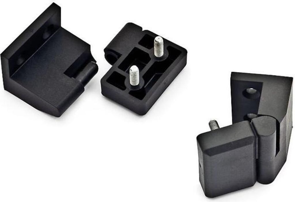 Einsteckscharnier rechts für Standverteiler, 15kg, Stahl