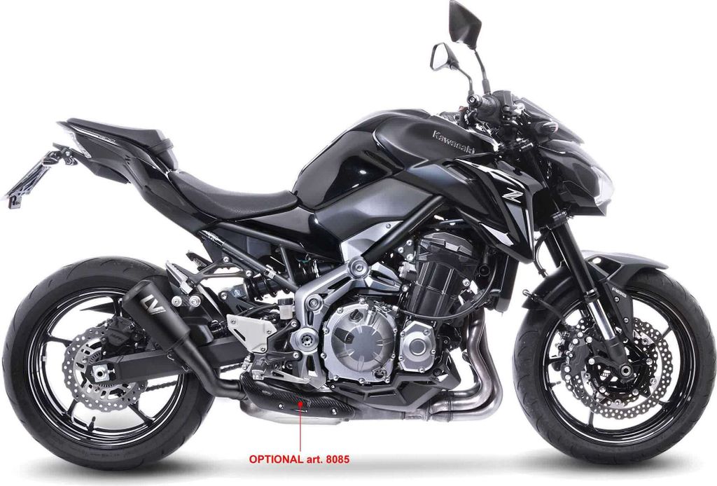 LeoVince SLIP-ON ze stali nierdzewnej SBK LV-10 czarny do Zdjęcie produktu 