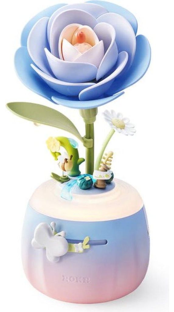 Veilleuse Camélia Étoilé en Puzzle 3D, plastique, ROKR, 73 Image du produit 