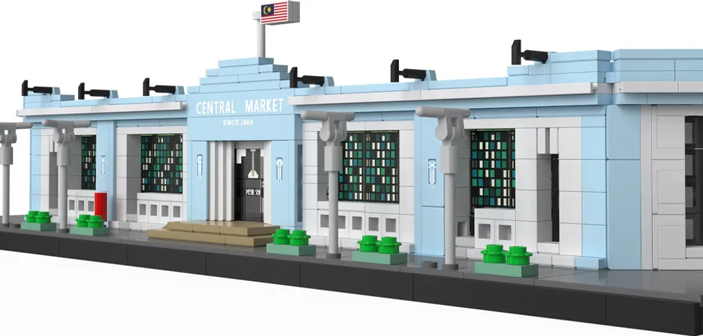 Kit Architecture Kuala Lumpur CaDA 940 Pièces : Une Construction Sans Faille