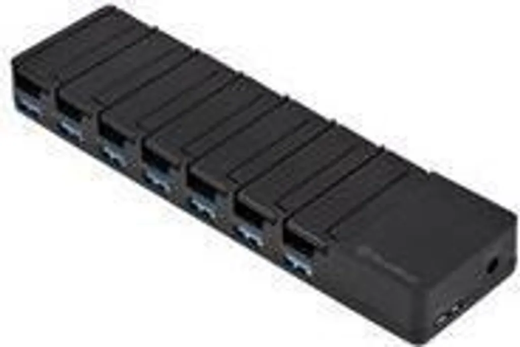 Chargeur USB Rapide 7 Ports SilverStone SST-UC03B-PRO 5Gbps 36W