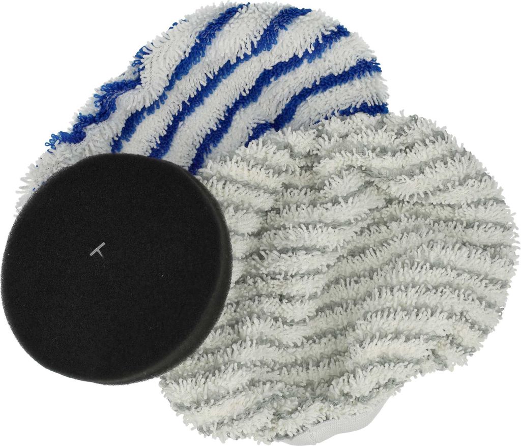 vhbw 3-tlg. Set kompatibel mit Rowenta CLEAN & STEAM RY7557*, RY7555*, RY7535*, RY7517*, Revolution RY7777*, Revolution RY7757* Dampfreiniger