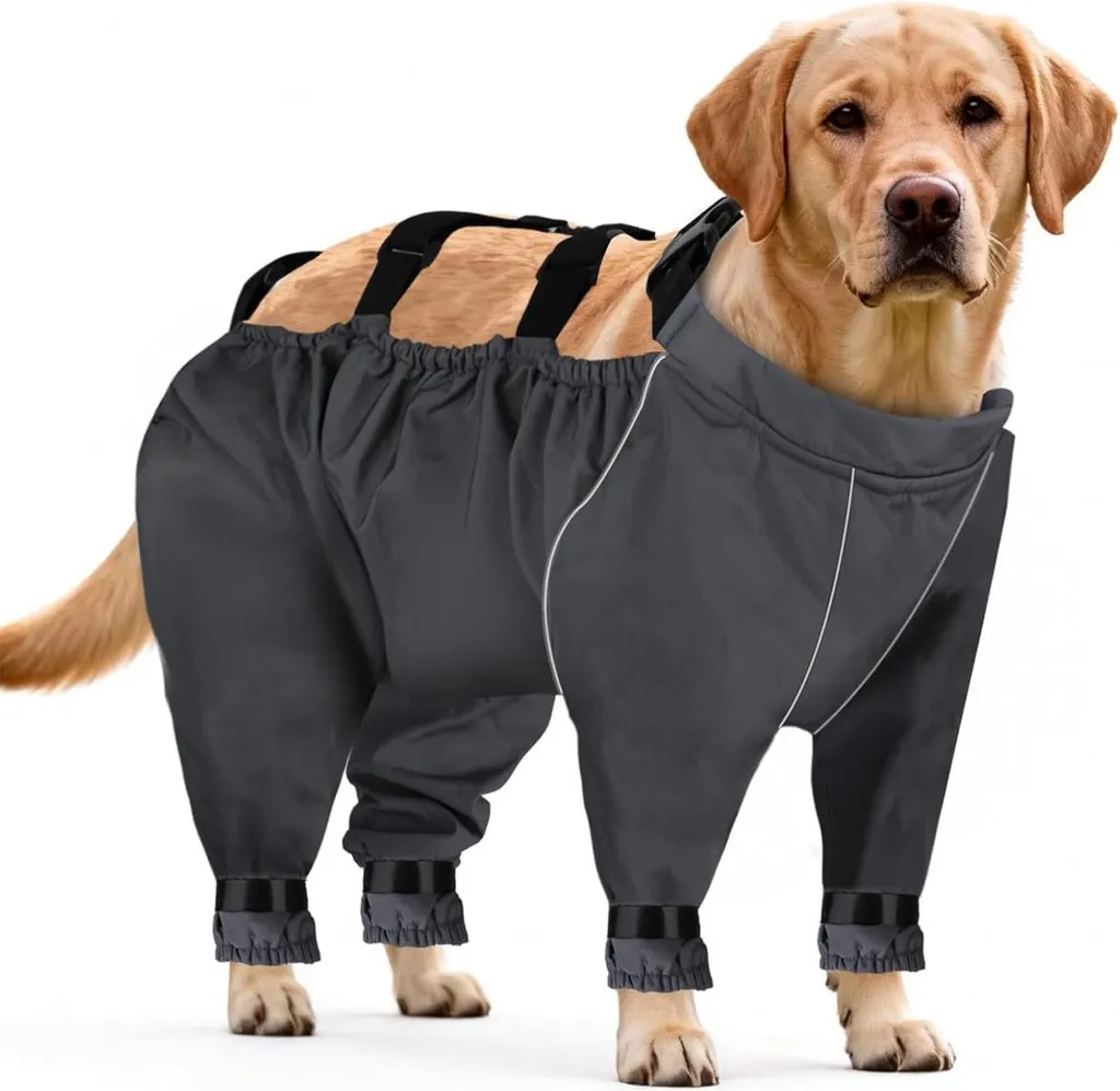 Tutina Traspirante INF per Cani: Addio Sporco e Stress Taglia L
