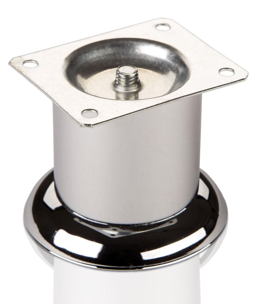 SOTECH Möbelfuß Lance 60 mm Chrom poliert – konischer Schrankfuß, Stahl