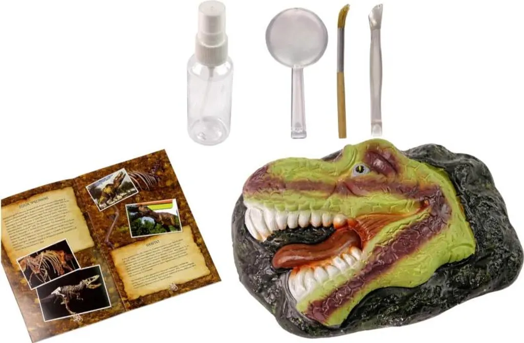 Kit Fouille Dinosaure Tyrannosaurus - Set d'Archéologie Éducatif Complet