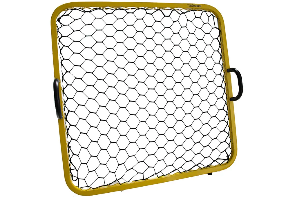 Rebounder Foot Double Face 90x90cm - Filet de Rebond à Angle Réglable