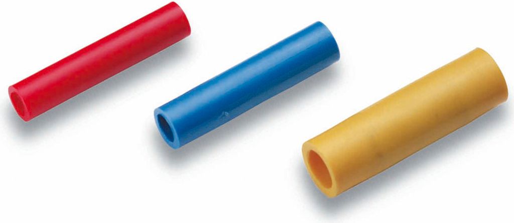 Stoßverbinder 2,5mm² isoliert blau