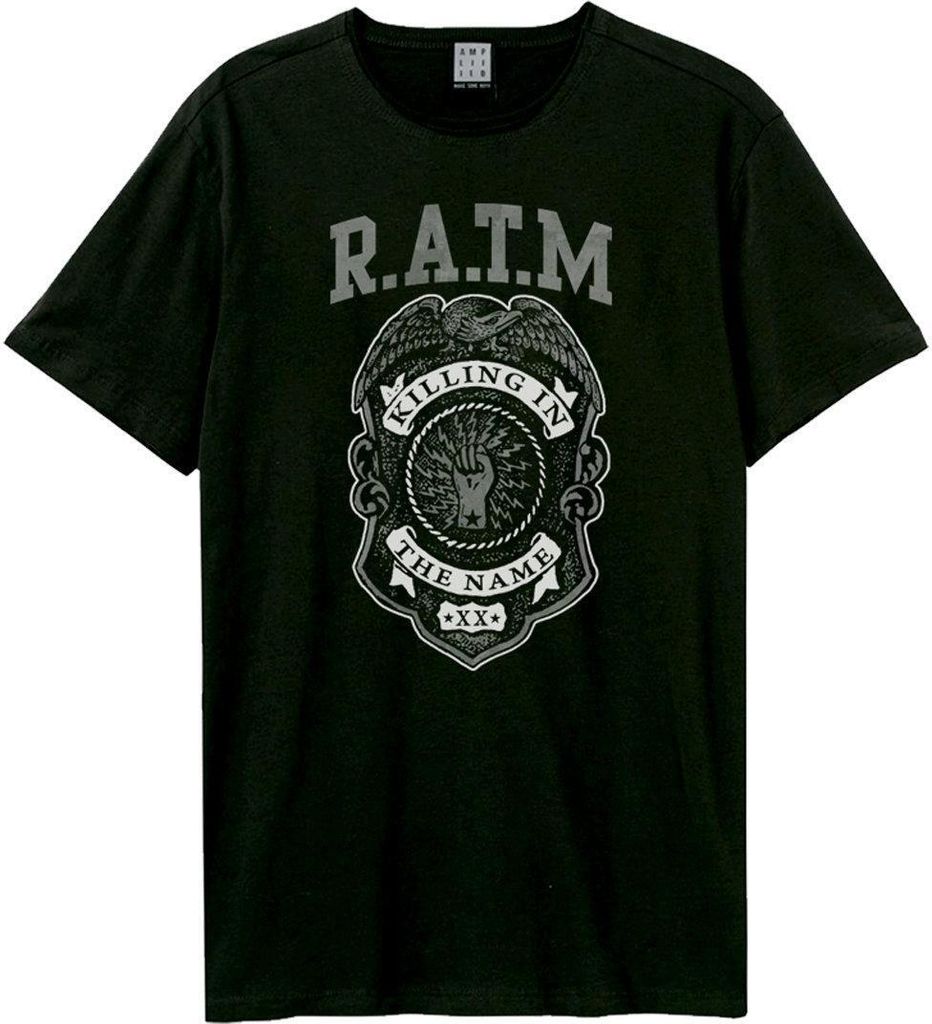 Amplified - "Killing In The Name" T-Shirt für Herren/Damen Uni GD2161 (3XL) (Holzkohle)