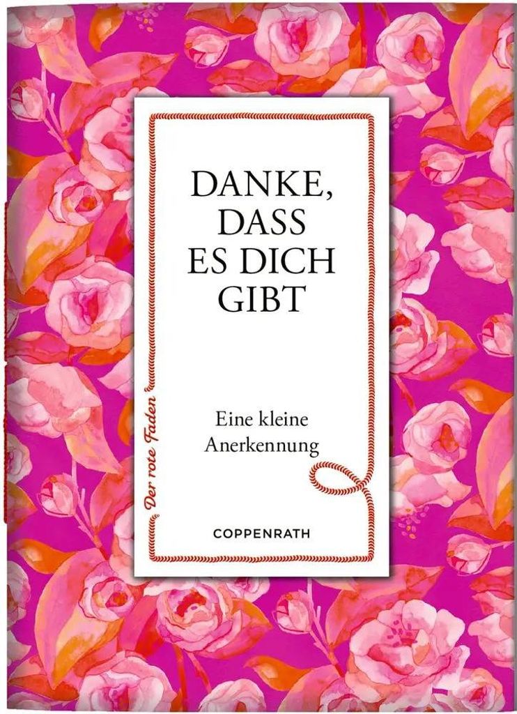Der rote Faden No.204: Danke, d. es dich gibt (All ab. pink)