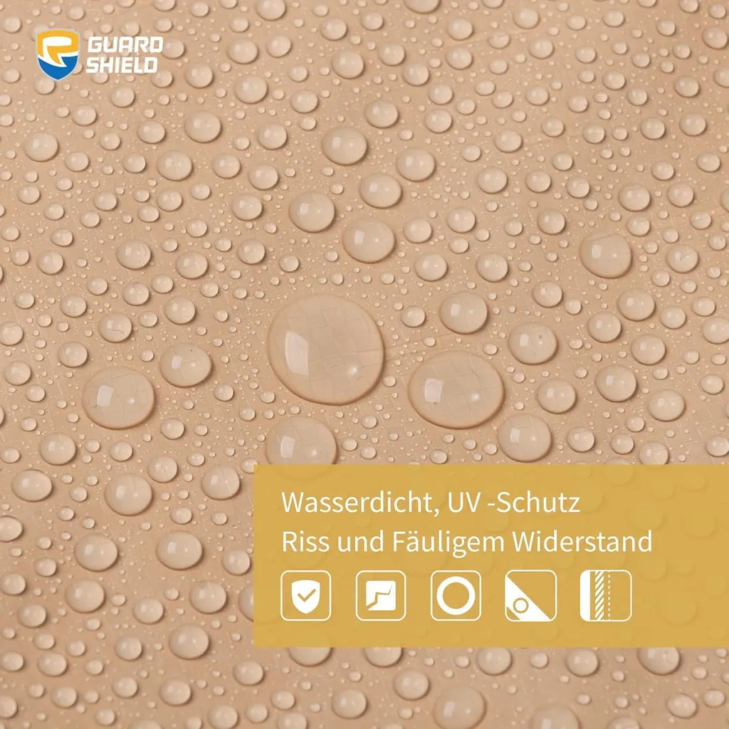 Bâche imperméable renforcée 120g/m² GUARD SHIELD 3x4m Traitée UV - 3