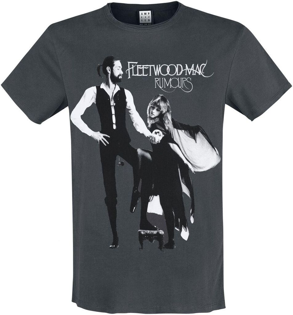 Fleetwood Mac T-Shirt Herren Amplified Collection - Rumours charcoal L